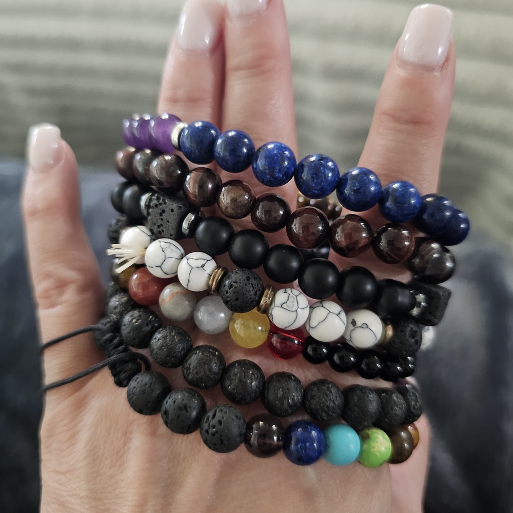 Multicolor Beaded Bracelet Set Of 7 (B8)